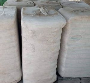 cotton bales stock